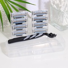 Станок бритвенный и 8 сменных кассет - Фото 4