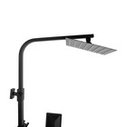 Душевая система ZEIN Z1006, смеситель, тропическая и ручная лейка, стойка, черный - Фото 12