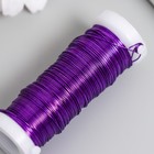 Проволока для творчества "Фиолетовый" 30 метров, толщина 0,3 мм 5,5х2,2х2,2 см - Фото 3
