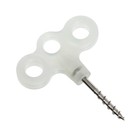 Крепление для веревки Storm tactic, светящееся, 7×7 см - Фото 1