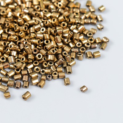 Бисер стекло 12/0 «Цилиндр. Бронзовый», 10 г