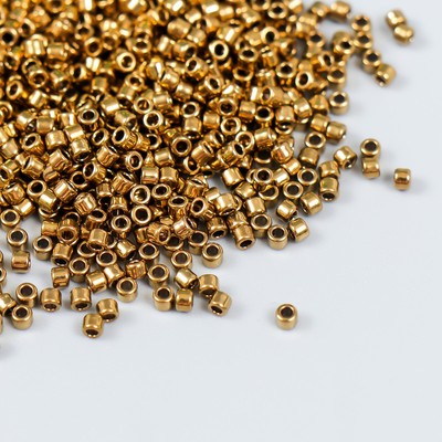 Бисер стекло 11/0 «Цилиндр. Бронзовый глянец», 10 г
