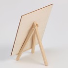 Доска для рисования и выжигания "Енот" 0,5х14,8х17,6 см - фото 805077723