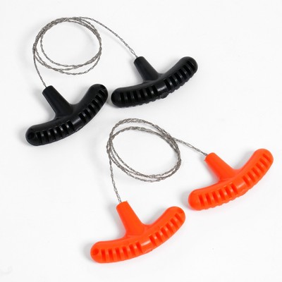 Пила-струна с пластиковыми ручками, 70 см микс