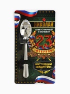 Ложка чайная именная «Николай», 14×3 см - Фото 2