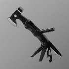 Мультитул с топориком, синий - Фото 1