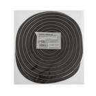 Уплотнитель щеточный самоклеящийся ТУНДРА, 9×9 мм, коричневый, 10 м - Фото 5