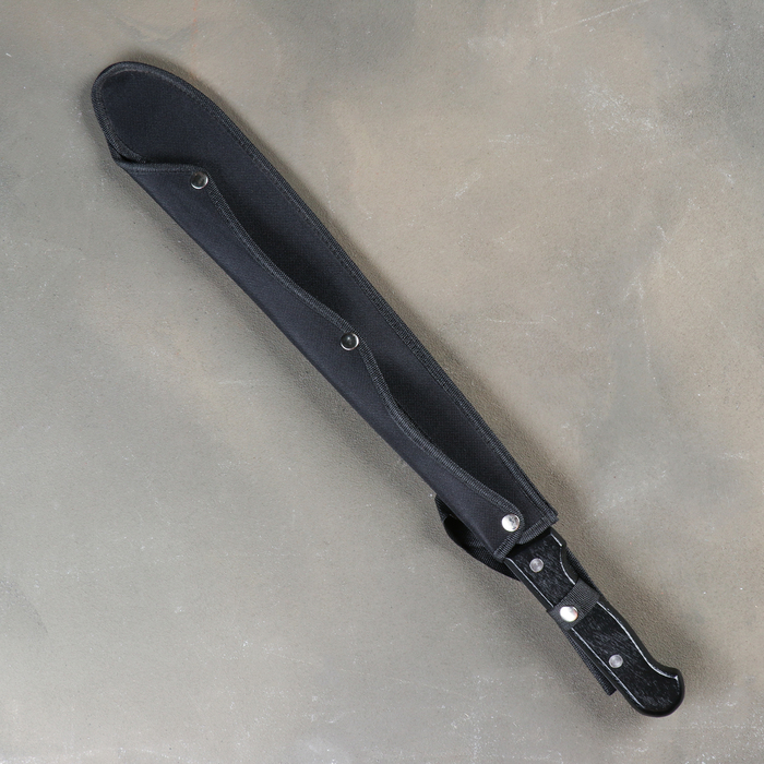 Нож-мачете "Сельва" 58,5см, клинок 435мм/2,8мм, черный - фото 1904643596