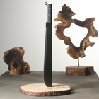 Нож-мачете «Топь», 53.5 см, клинок 415 мм/2.8 мм, черный - Фото 1