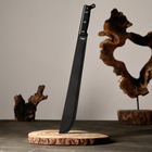 Нож-мачете «Топь», 53.5 см, клинок 415 мм/2.8 мм, черный - Фото 5