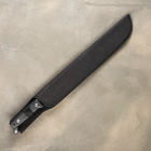 Нож-мачете "Топь" 53,5см, клинок 415мм/2,8мм, черный - Фото 7