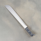 Нож-мачете "Тайбола" 53,5 см, клинок 415мм/2,8мм, серебристый - фото 320667896
