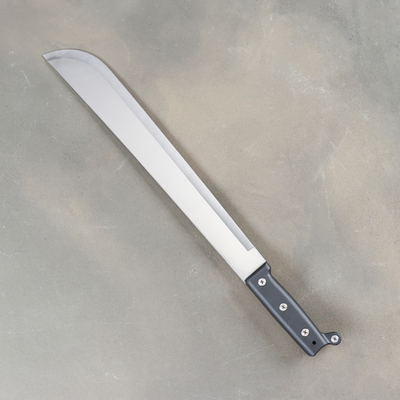 Нож-мачете "Тайбола" 53,5 см, клинок 415мм/2,8мм, серебристый