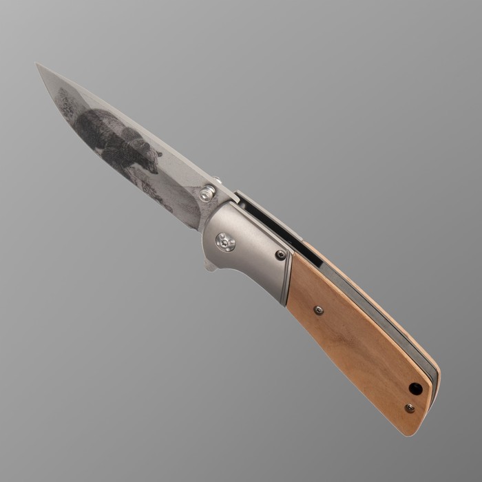 Нож складной "Тайга" 20см, клинок 86мм/3,1мм - Фото 1