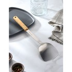 Лопатка из нержавеющей стали «Эко», длина 37,3 см - фото 26941403