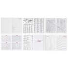 Ежедневник недатированый А5 160 листов, обложка из искусственной кожи, чёрный - Фото 3