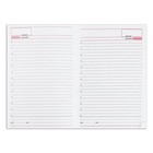 Ежедневник недатированый А5 160 листов, обложка из искусственной кожи, чёрный - Фото 9