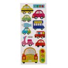 Наклейка голография "Транспорт" 15,5х6,7 см МИКС - Фото 1