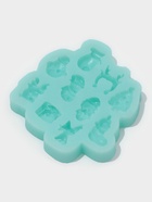 Молд для заливки новогодний «Праздник», пластик, 8×8 см, бирюзовый - Фото 2