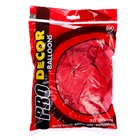 Воздушные шары латексные 12" «Сердце», 50 шт., красные - Фото 2