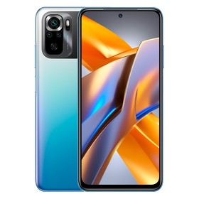 Смартфон Xiaomi POCO M5S NFC RU, 6.43'', Amoled, 4 Гб, 128 Гб, 64 Мп, 13 Мп, 5000мАч, синий 9316884