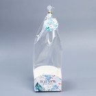 Пакет подарочный с коробкой, упаковка, «Нежность», 12 х 12 х 40 см 7984625 - фото 14092168