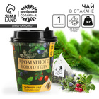 Чай новогодний в пирамидке «Ароматного Нового года», вкус: таежный чай, 3 г - Фото 1