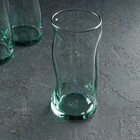 Набор стеклянных стаканов Amorf, 440 мл, 4 шт - Фото 3