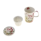 Кружка с ситом и крышкой 350 мл «Мой сад» - Фото 2