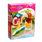 Конструктор Розовая мечта «Площадка для дрессировки», 91 деталь - фото 24412129