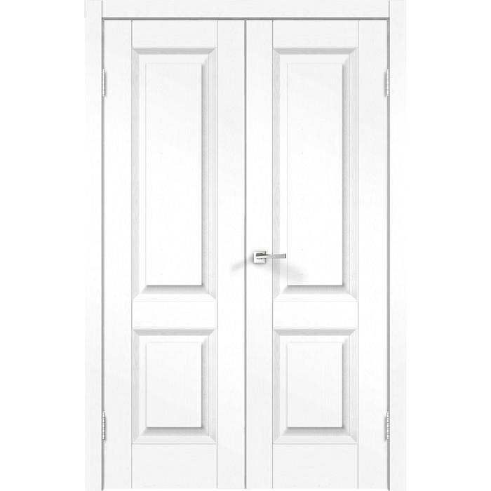 Дверное полотно SoftTouch ALTO-6 Ясень белый структурный,2000х700 мм - Фото 1