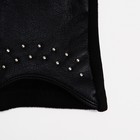 Перчатки женские, безразмерные, без утеплителя, цвет чёрный 9323099