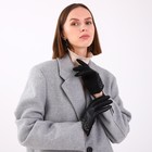 Перчатки женские, безразмерные, без утеплителя, цвет чёрный 9323099