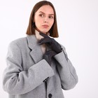 Перчатки женские, безразмерные, без утеплителя, цвет серый - фото 22895947