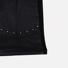 Перчатки женские, безразмерные, без утеплителя, цвет чёрный - фото 50741552