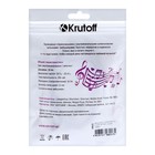 Наушники Krutoff HF-X61, вакуумные, микрофон, 106 дБ, 16 Ом, 3.5 мм, 1 м, синие - фото 51358606 Наушники Krutoff HF-X61, вакуумные, микрофон, 106 дБ, 16 Ом, 3.5 мм, 1 м, синие - фото 51358606