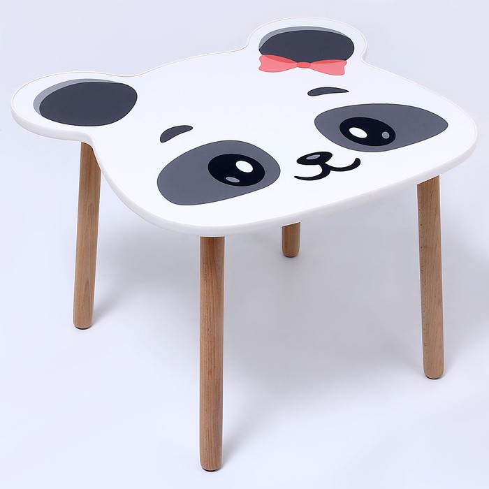 Детский столик «Стол-панда» для девочек - фото 1904644252