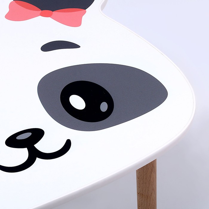 Детский столик «Стол-панда» для девочек - фото 1882528888