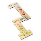 Настольная игра «Домино. Дикие животные» - Фото 5