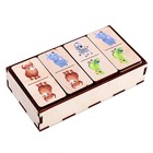 Настольная игра «Домино. Дикие животные» - Фото 7