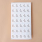 Форма для муссовых десертов и выпечки KONFINETTA «Ежевика», силикон, 29×16×2,5 см, 35 ячеек (2,8×2,5 см), цвет белый - фото 4364988