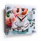Часы настенные: Кухня, "Идеальный завтрак", бесшумные, 20 х 26 см - Фото 2