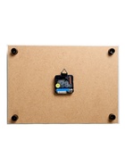 Часы настенные интерьерные «Фиолетовые цветы», бесшумные, плавный ход, 25×35 см - Фото 4