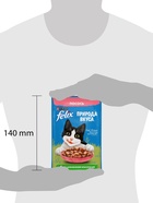 Влажный корм Felix Природа вкуса для кошек, лосось, 75 г - Фото 11