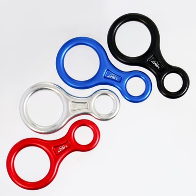 Спусковое устройство Восьмерка, 14.5×7.5 см, 35 KN, микс