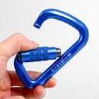 Карабин с байонетной муфтой «Мастер К», 11×7 см, 28 KN, МИКС - Фото 4