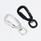 Карабин с байонетной муфтой и вертлюгом «Мастер К», 9×4 см, 400 кг, МИКС - Фото 1