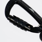 Карабин с байонетной муфтой и вертлюгом «Мастер К», 9×4 см, 400 кг, МИКС - Фото 6