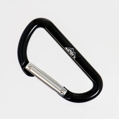 Карабин с защёлкой «Мастер К», 7.5×4 см, МИКС