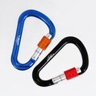 Карабин с муфтой «Мастер К», 11.5×7.5 см, 25 KN, МИКС - Фото 2